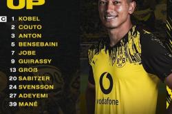 kaiyun-多特vs圣保利首发：吉拉西、阿德耶米先发 小贝林厄姆出战