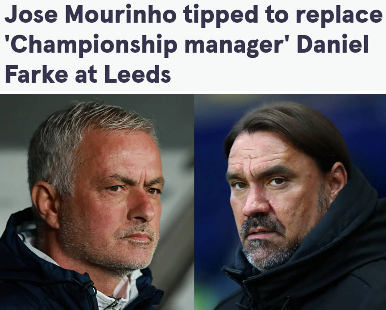 利兹联旧将:希望穆里尼奥来执教 至少能让利兹联在英超保级