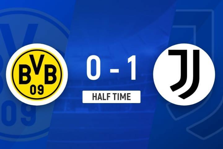 半场-胡尔梅斯谢幕战坎比亚索破门 尤文图斯1-0多特蒙德